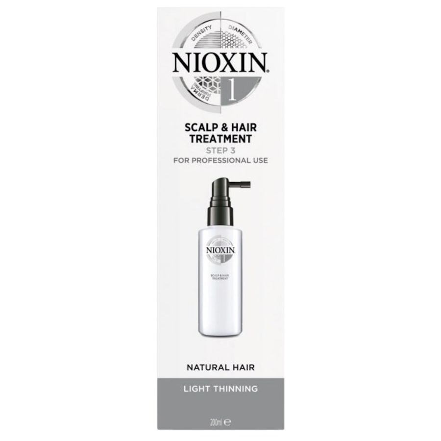 Nioxin System 1 Leggero diradamento dei capelli naturali Scalp & Hair Treatment