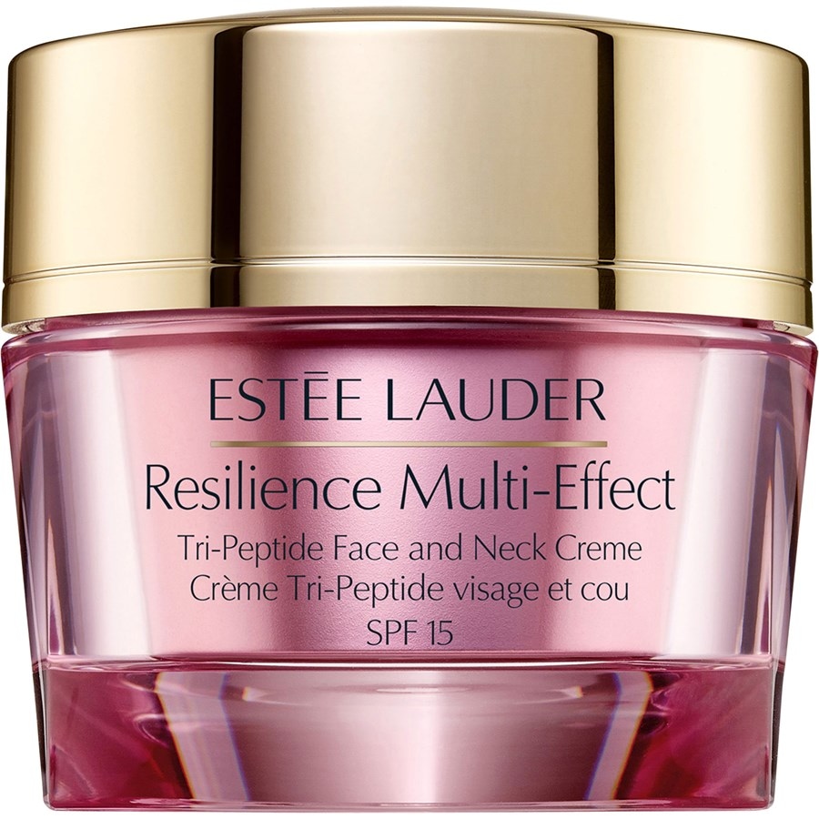 Estée Lauder Cura del viso Resilienza effetto multiplo Resilience Multi-Effect Tri-Peptide Face and Neck Creme SPF 15