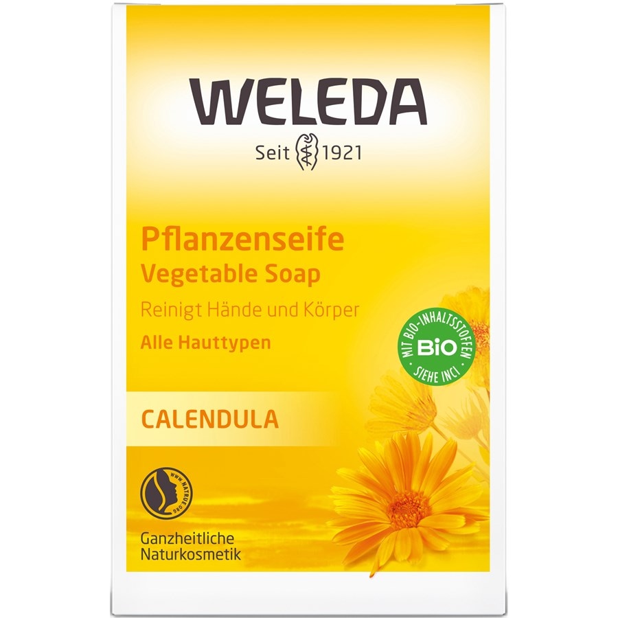 Weleda Cura delle mani e dei piedi Sapone vegetale alla calendula