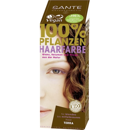 Sante Naturkosmetik Hårpleje Coloration Natural Plant Hair Color Terra 100 g