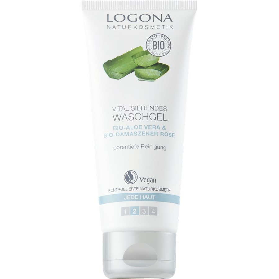 Logona Cleansing Rosa Damascena biologica e Aloe biologica Rosa damascena bio e aloe bio