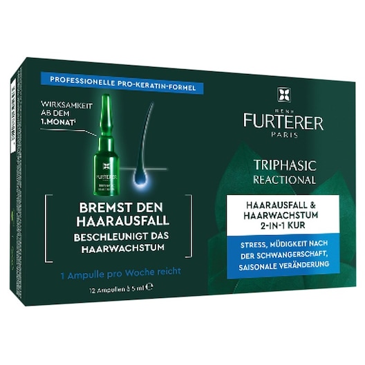 René Furterer Triphasic Reactional kur ved midlertidig hårtab Hårkur Female 5 ml