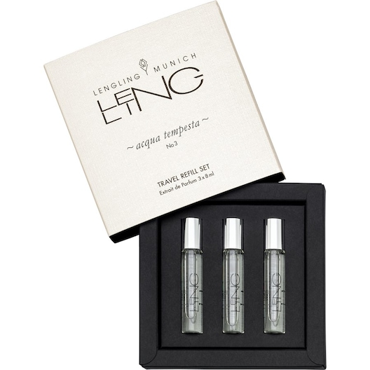 LENGLING MUNICH No 3 Acqua Tempesta Travel Refill Set Parfum Sets Herren Unisex 8 ml