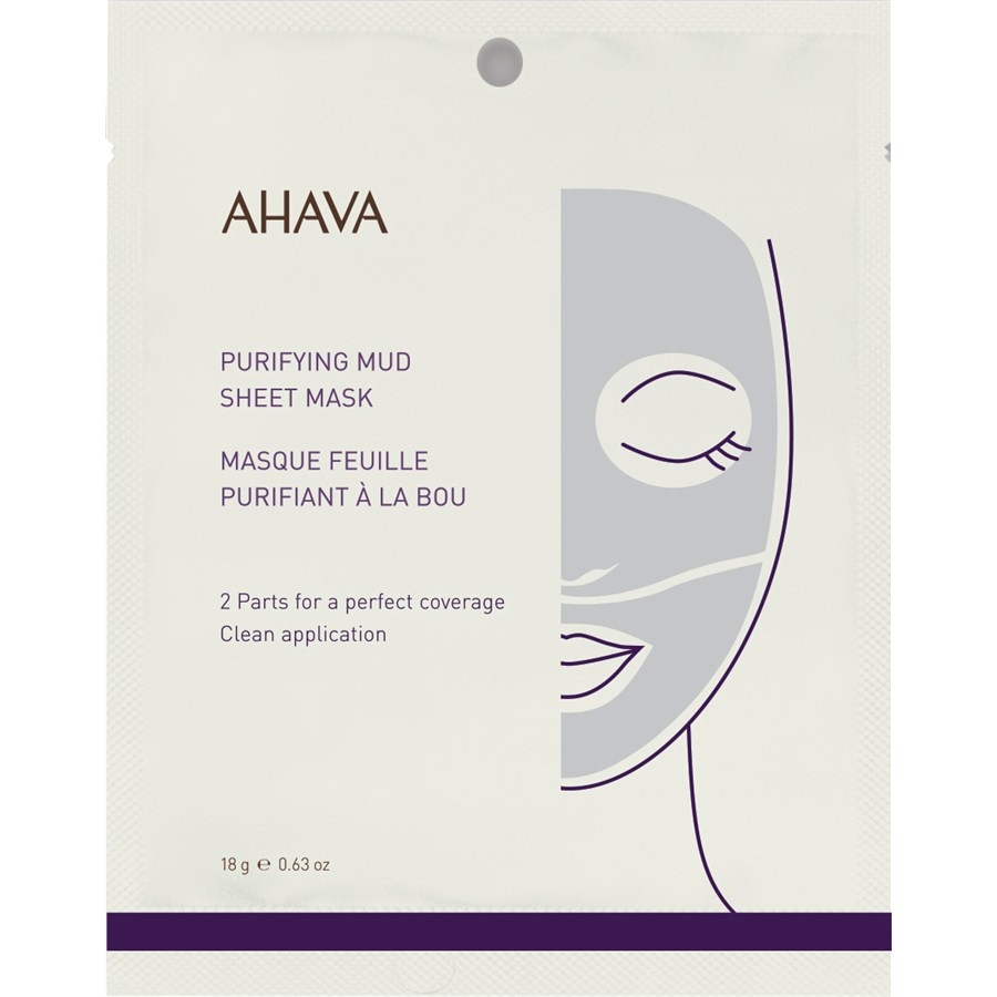 Ahava Time To Clear Purifying Mud Sheet Mask