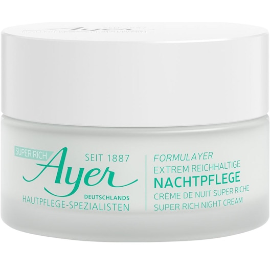 Ayer Feuchtigkeit Super Rich Night Cream Nachtcreme Damen