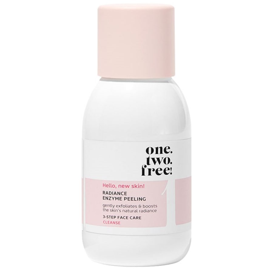 One.two.free Pulizia del viso Radiance Enzyme Peeling