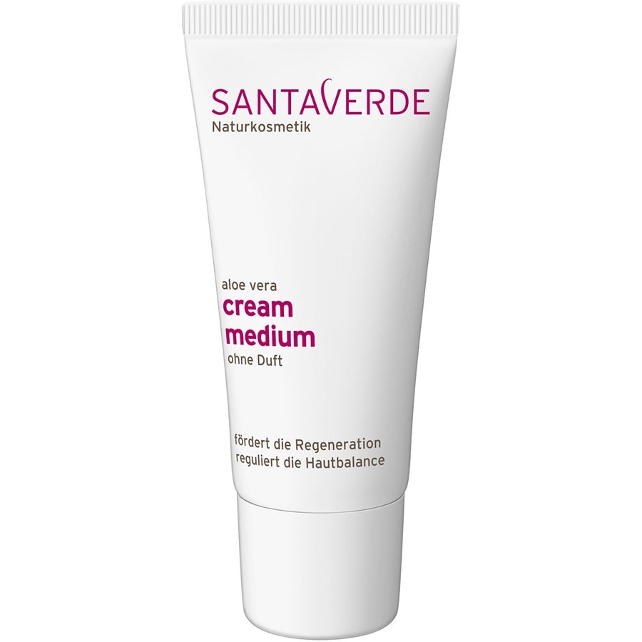 Santaverde Cura del viso Aloe Vera Cream Medium ohne Duft