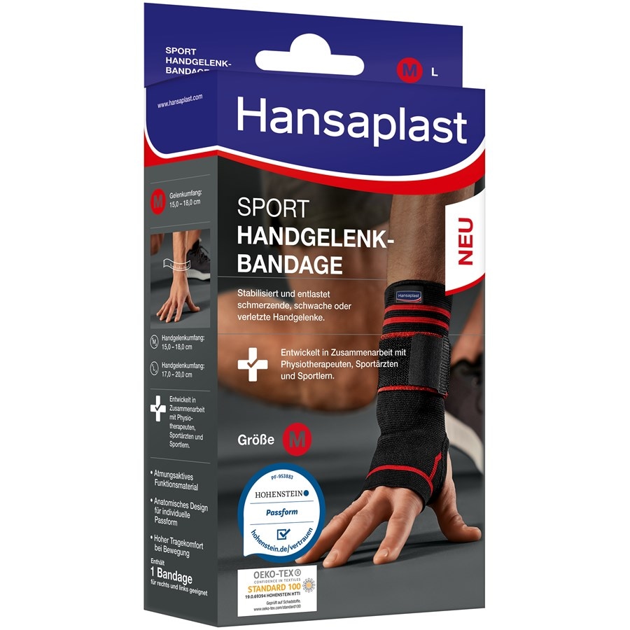 Hansaplast Bandaging & tapes Fasciatura per polso per sportivi