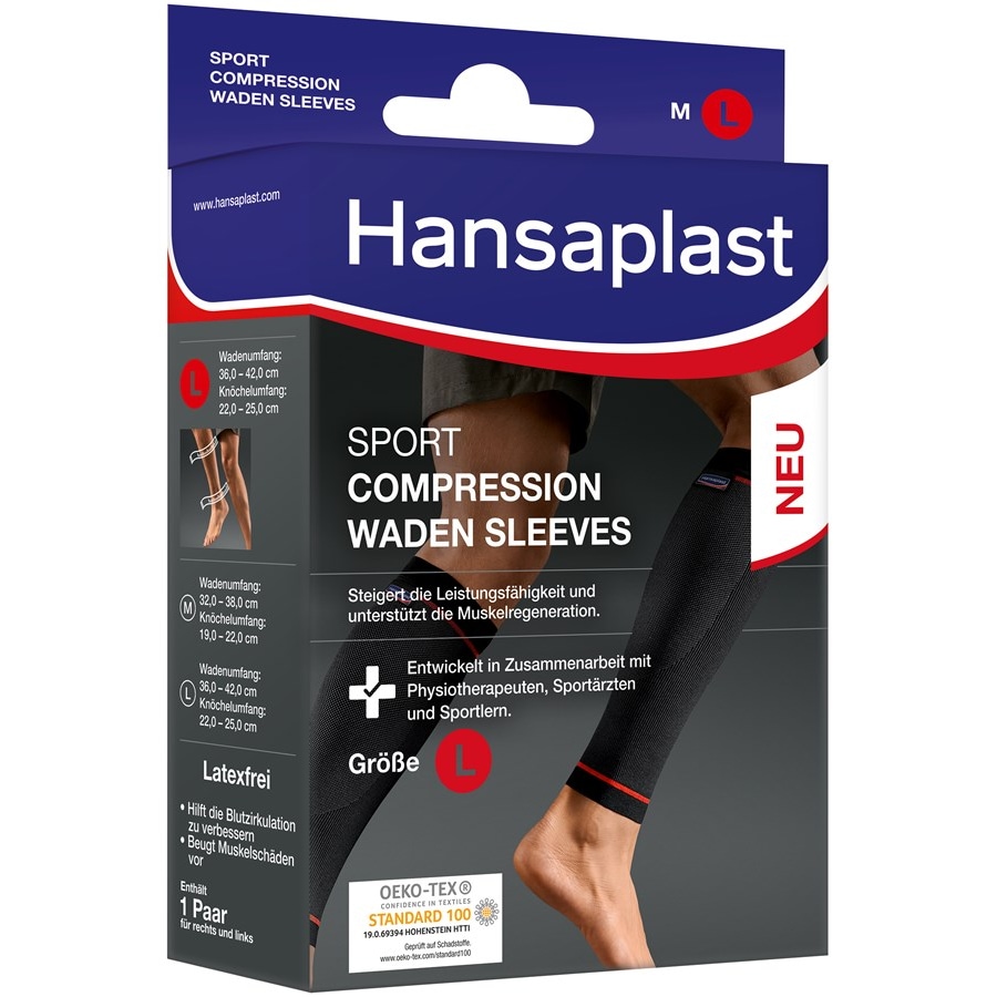 Hansaplast Compression Fasce elastiche per polpaccio Compression