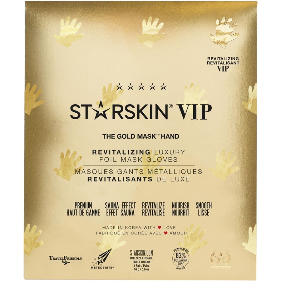 StarSkin The Gold Mask Revitalizing Hand Mask Gloves