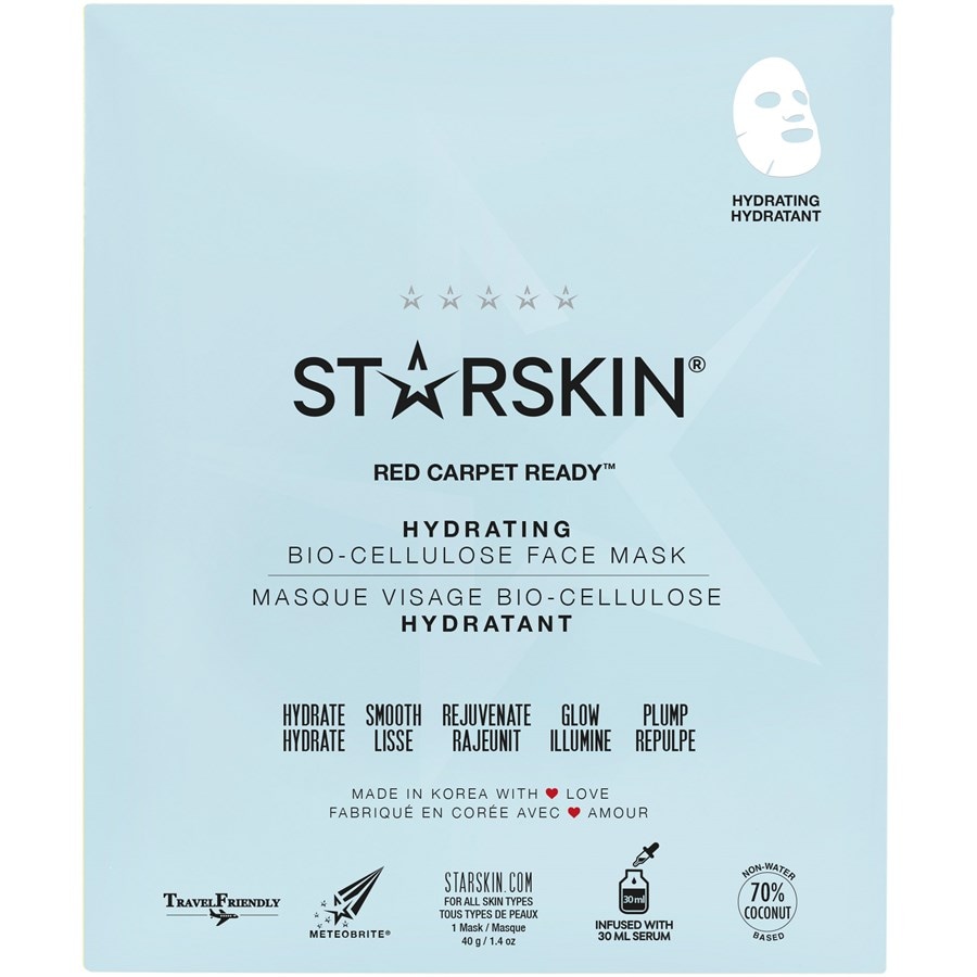 StarSkin Cloth mask Red Carpet Ready Hydrating Face Mask Bio-Cellulose