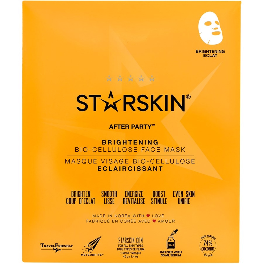 StarSkin Cloth mask Brightening Face Mask Bio-Cellulose