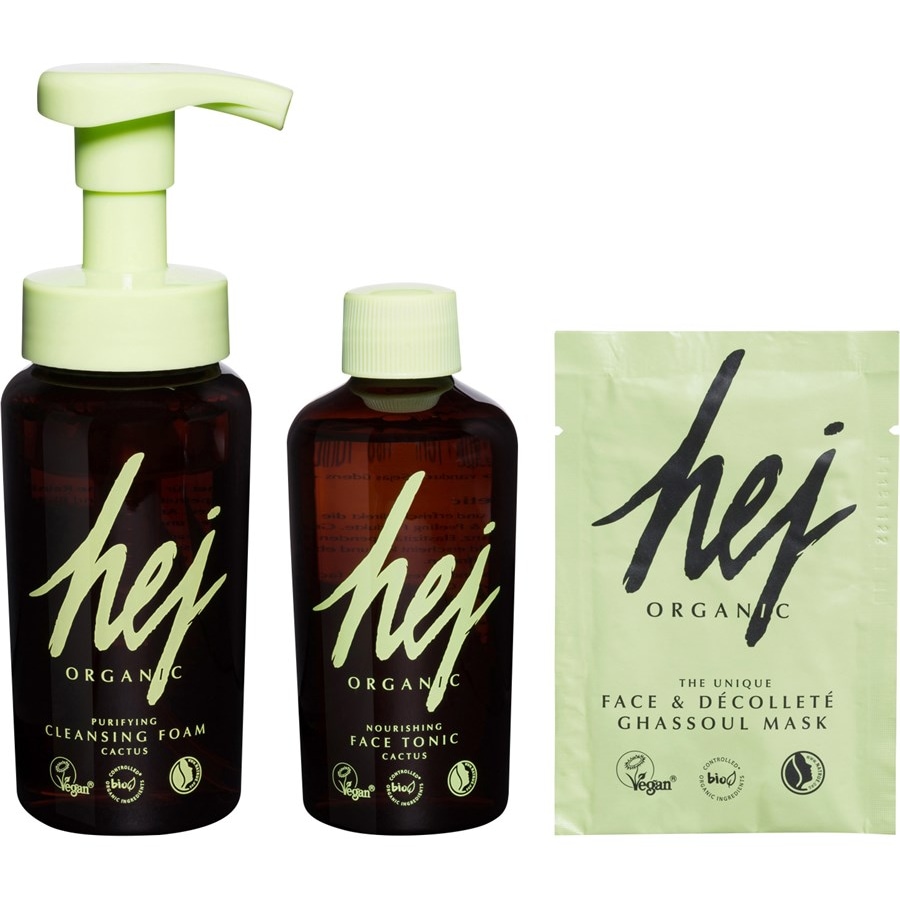 Hej Organic Pulizia The Cleanser Set Cactus