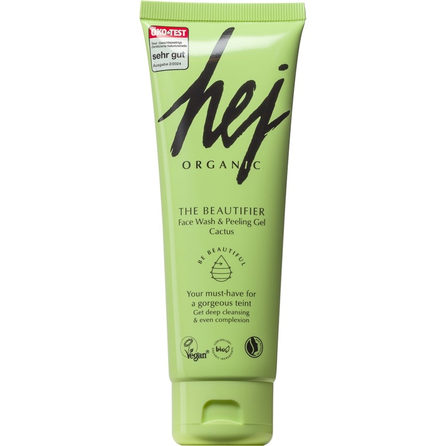 Hej Organic Pulizia Face Wash & Peeling Gel Cactus