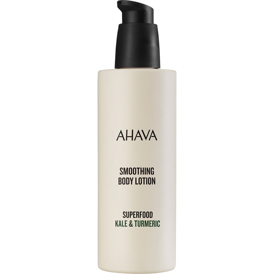 Ahava Superfood Cavolo e curcuma Smoothing Body Lotion