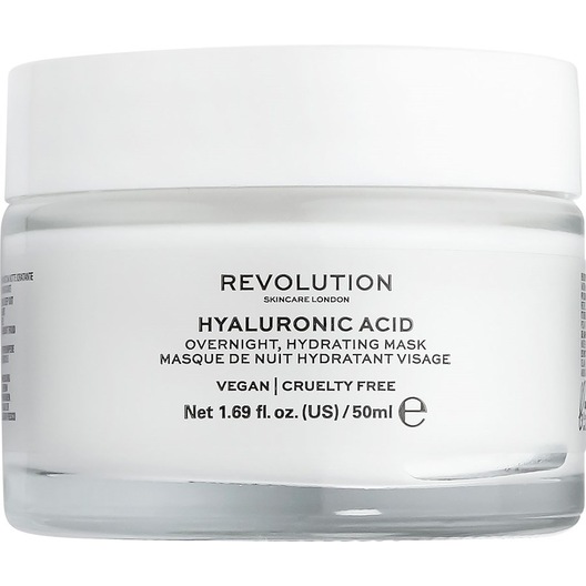 Revolution Skincare Masken Hyaluronic Acid Overnight Hydrating Mask Nachtpflege Damen 50 ml