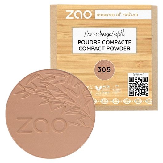Zao Mineral Puder Refill Compact Powder Teint Damen 9 g