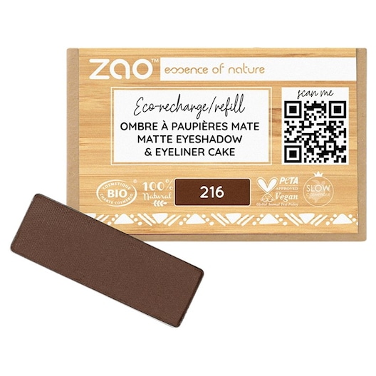 Zao Lidschatten Matte Eyeshadow Refill Damen 1,3 g