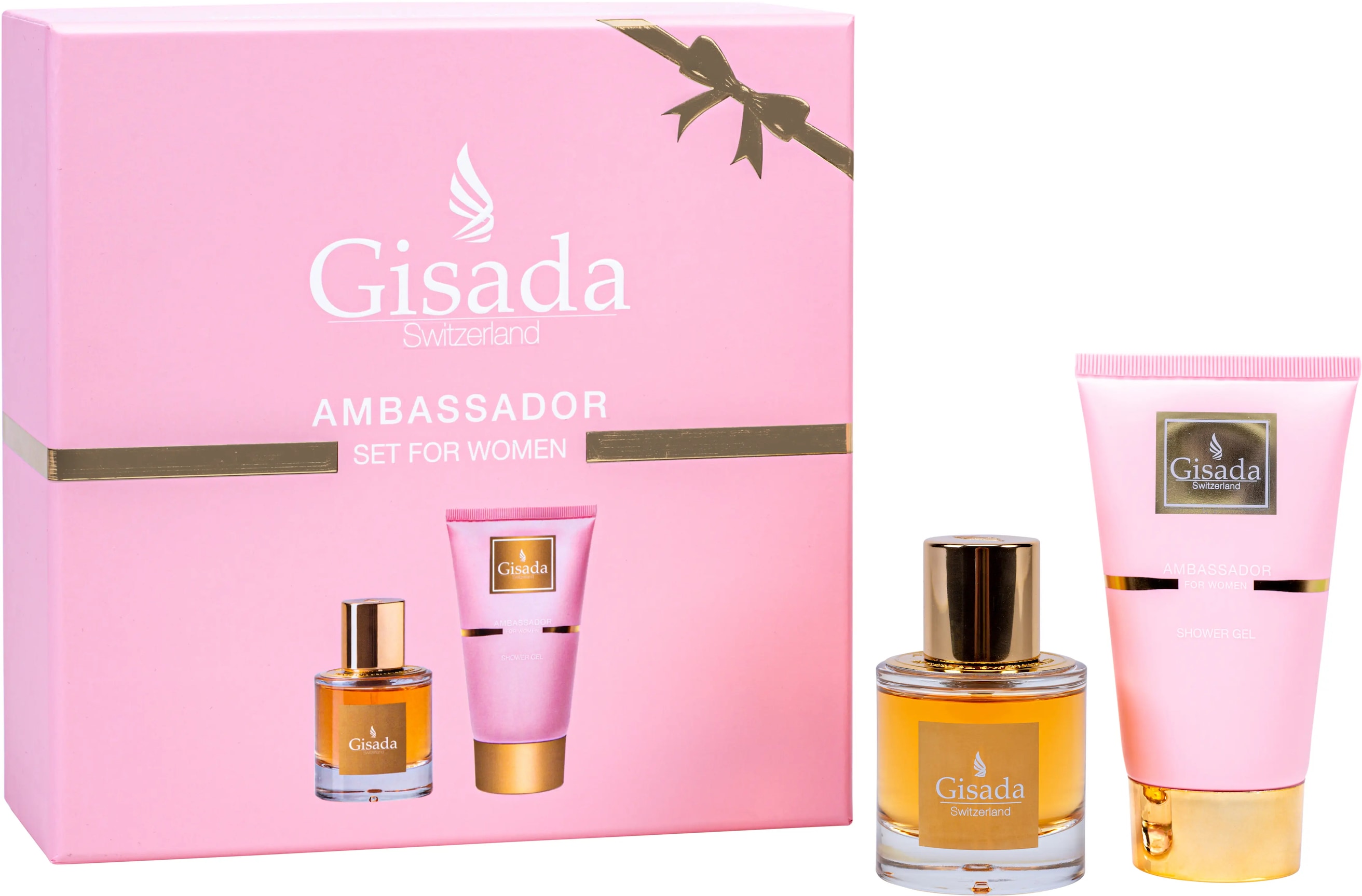 gisada ambassador for women woda perfumowana 50 ml   zestaw