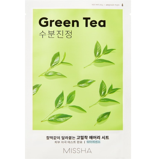 MISSHA Tuchmasken Mask Green Tea Feuchtigkeitsmasken Damen