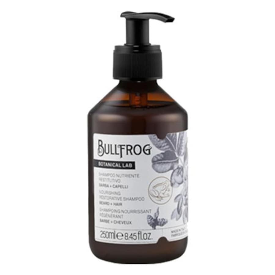 BULLFROG Cura per la barba Botanical Lab Nourishing Restorative Shampoo