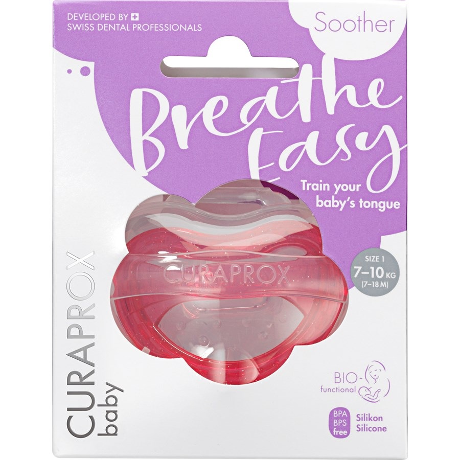 Curaprox Soother Ciuccio rosa