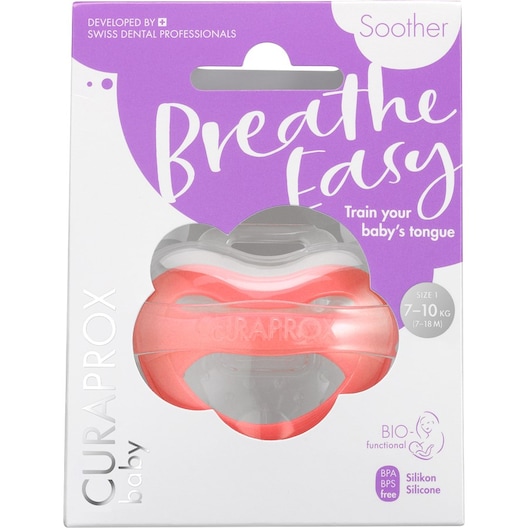 Photos - Bottle Teat / Pacifier Curaprox Coral Soother Unisex 1 Stk. 