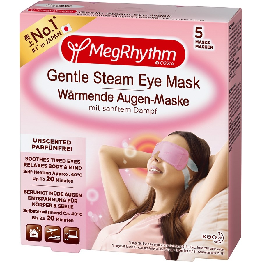 MegRhythm Cura degli occhi Gentle Steam Eye Mask Unscented