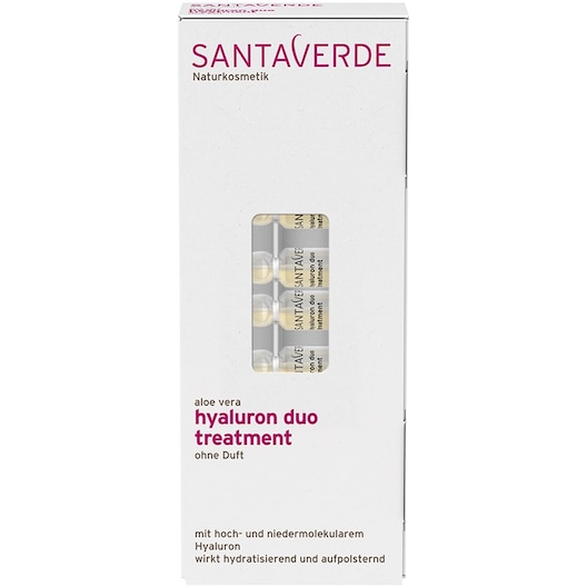 SANTAVERDE classic hyaluron duo treatment ohne Duft Ampullen