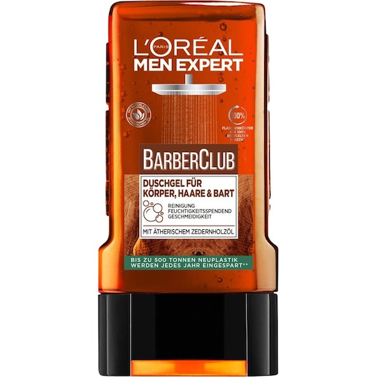 L’Oréal Paris Men Expert Barber Club Duschgel für Körper, Haare & Bart Herren