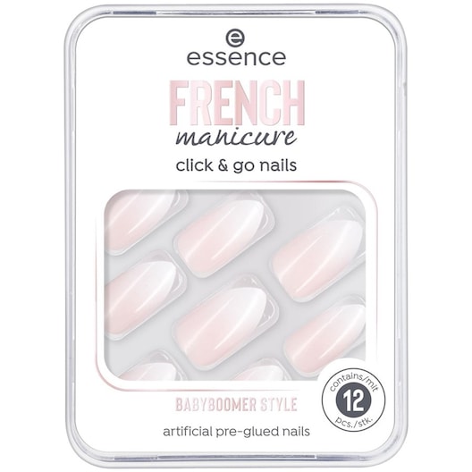 Zdjęcia - Narzędzie do manicure Essence French Manicure Click & Go Nails 2 12 Stk. 