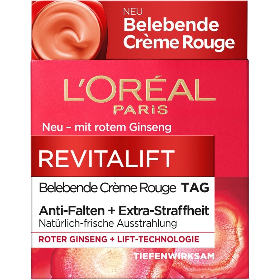 L’Oréal Paris Giorno e notte Crema da giorno tonificante Crème Rouge