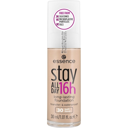 Essence Ansigtsmakeup Make-up Stay All Day16 h Long-Lasting Foundation No. 30 Soft Sand ml