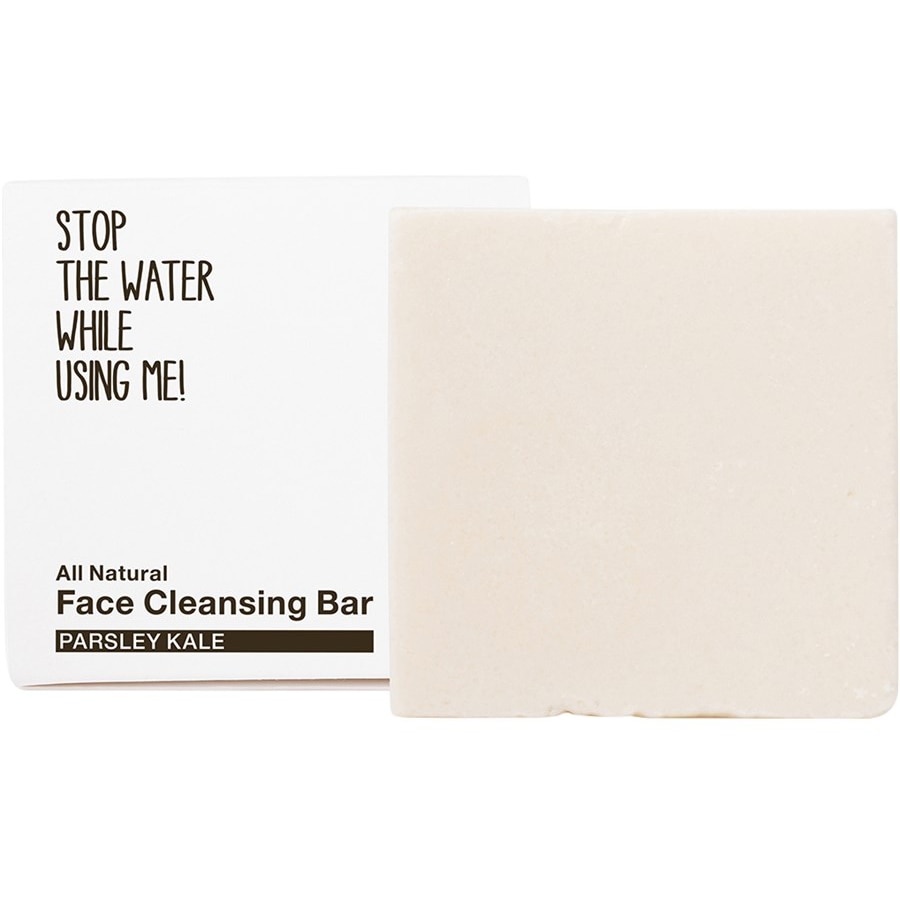 STOP THE WATER WHILE USING ME Cura del viso Parsley Kale Dace Cleansing Bar