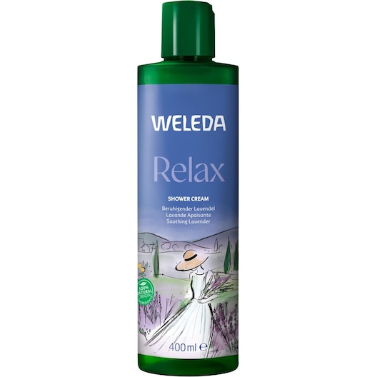 WELEDA Pleje af brusebad Relax Shower Cream Lavendel Rens Unisex 400 ml