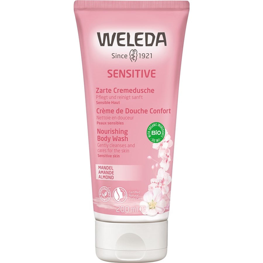 Weleda Prodotti per la doccia Sensibile Doccia crema delicato alla mandorla