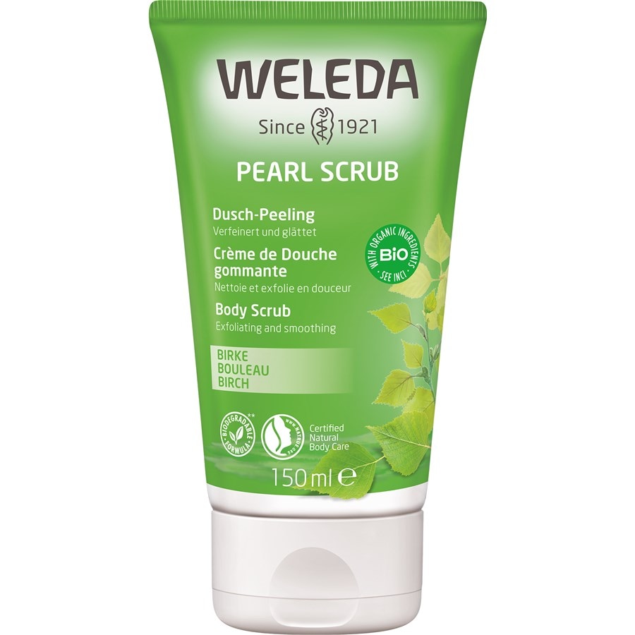 Weleda Prodotti per la doccia Pearl Scrub Gommage doccia alla betulla