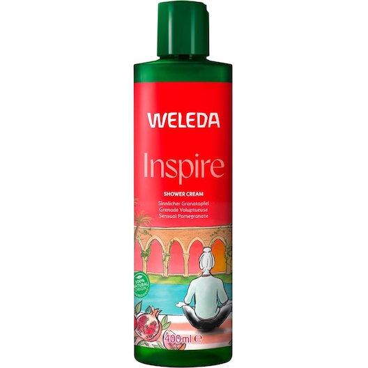 WELEDA Pleje af brusebad Inspire Shower Cream Granatæble Rengøring Unisex 400 ml