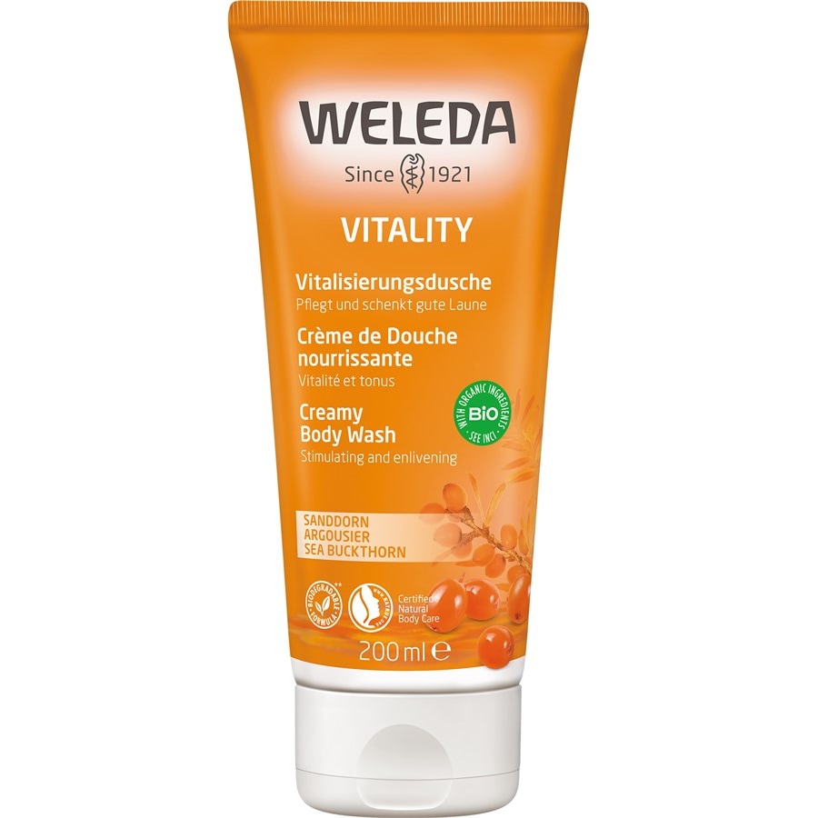 Weleda Prodotti per la doccia Vitality Doccia vitalizzante all'olivello spinoso